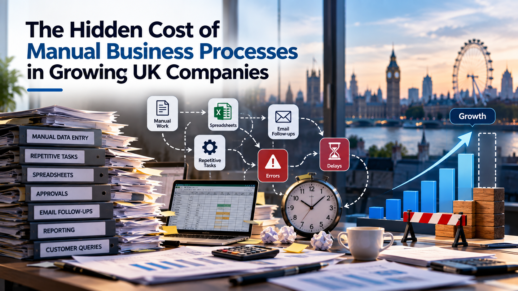 The Hidden Cost of Manual Business Processes in Growing UK Companies