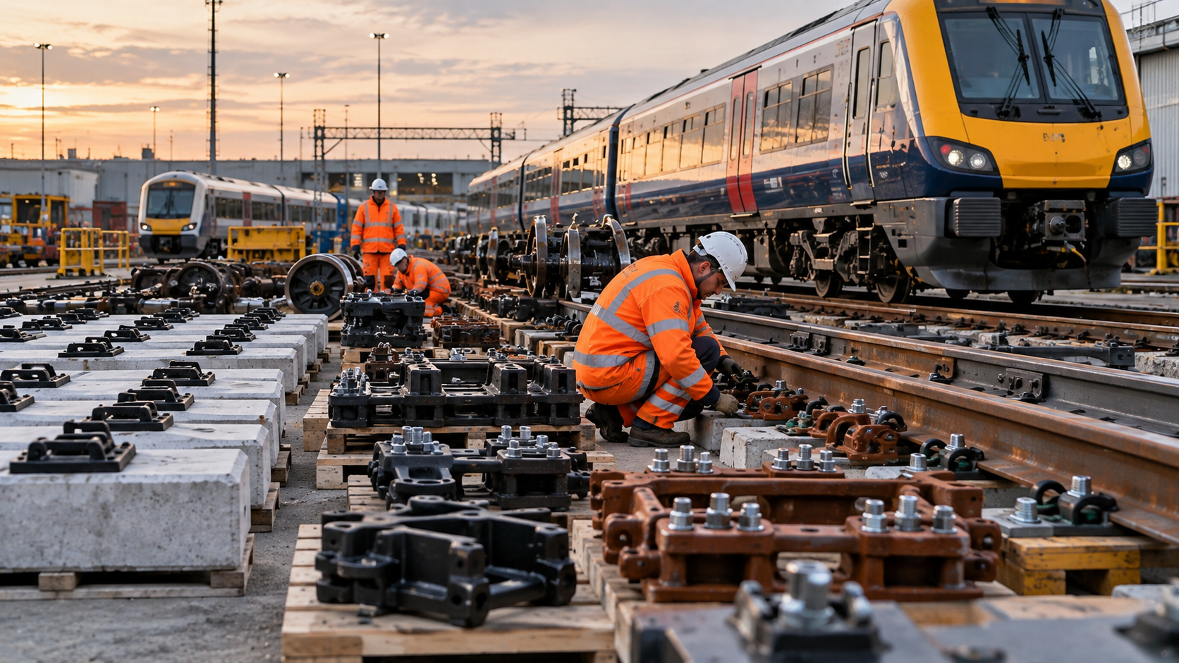 UK Railway Rolling Stock & Track Sourcing: The pearlconrail.co.uk Supply Advantage