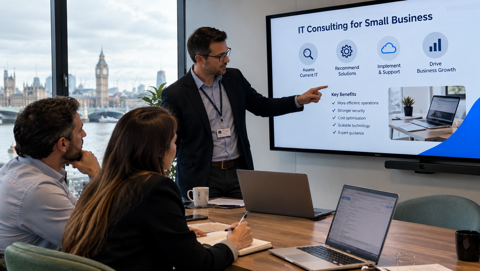 How to Choose the Right IT Consultant for a Small Business in the UK