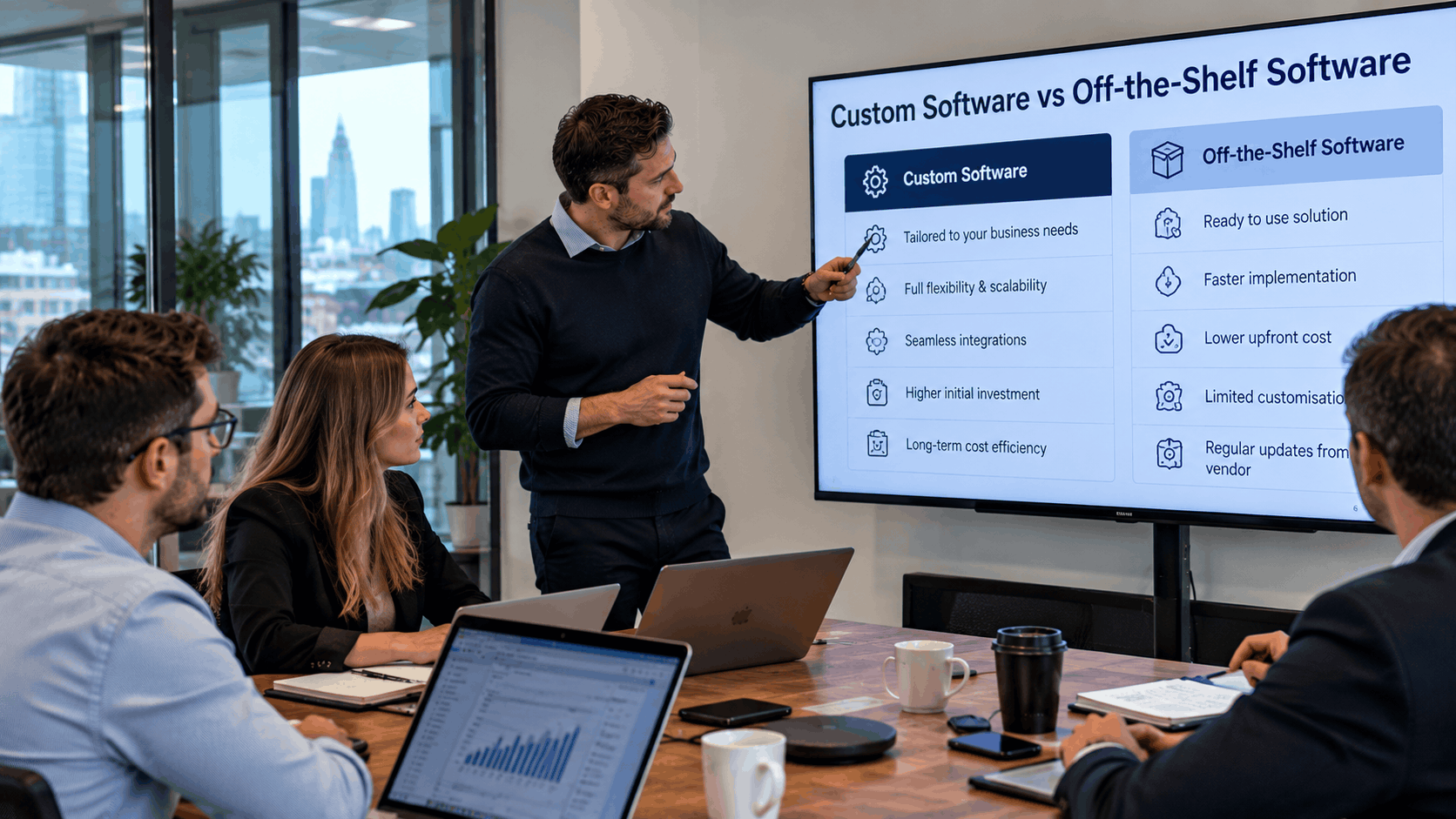 Custom Software vs Off-the-Shelf Software for UK SMEs: How to Choose the Right Solution